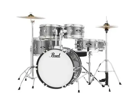 Pearl Roadshow Complete Drum Kit - Silver*