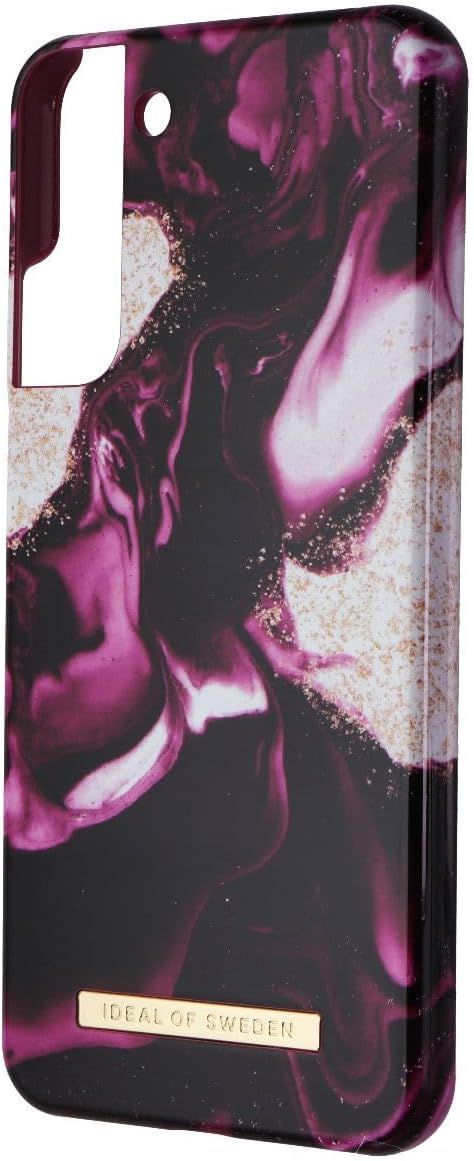 Galaxy S22 Ultra - Ideal Of Sweden Golden Ruby Marble Case*