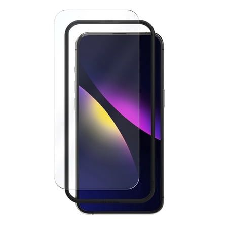 Blu Element Tempered Glass Screen Protector with Installation Kit for iPhone 15 Screen Protectors