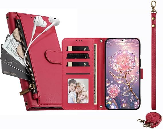 TCL 30/30 XE - Red Fashion Wallet Case*
