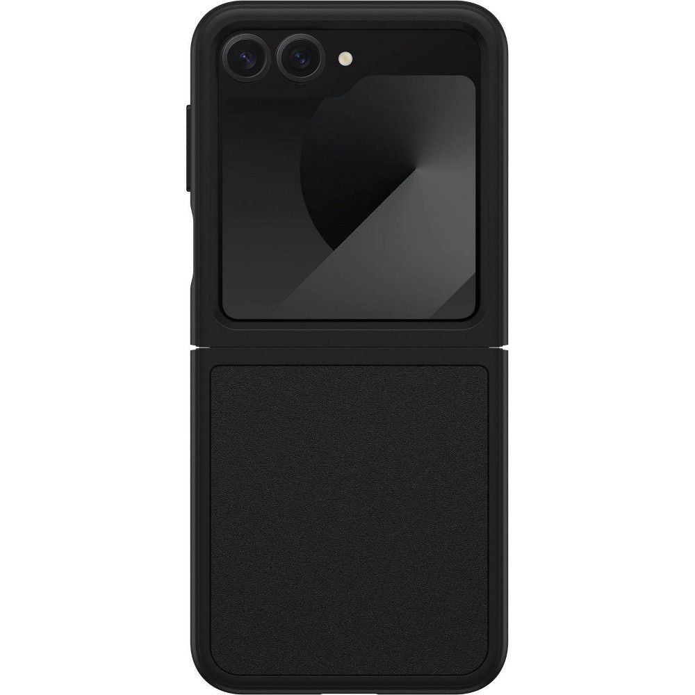 OtterBox Samsung Galaxy Z Flip7 FE and Galaxy Z Flip6 Thin Flex Series Case - Black: Plastic Solid Cover