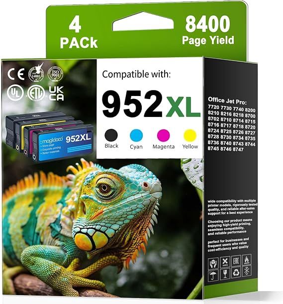 952 XL Ink - 4 Pk*