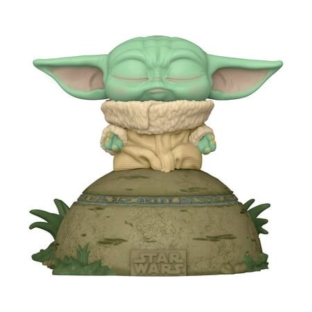 Funko Pop! Deluxe: Mandalorian - The Child Using the Force Vinyl Bobblehead