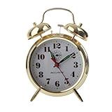 AcuRite Vintage Twin Bell Alarm Clock, 15605