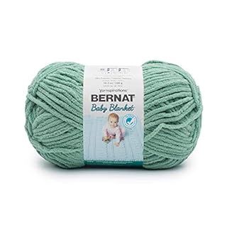 Bernat Baby Blanket - Misty Jungle Green