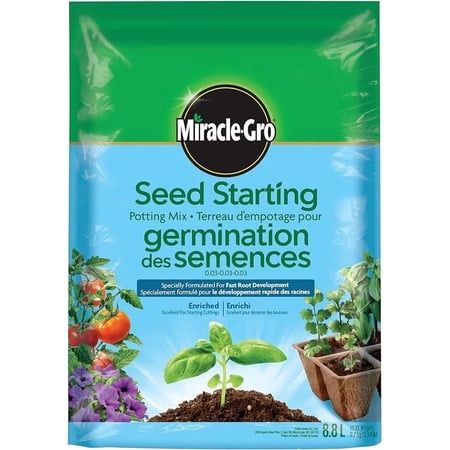 Miracle-Gro Seed Starting Potting Mix - 8.8L Blue 1 Units 74918430