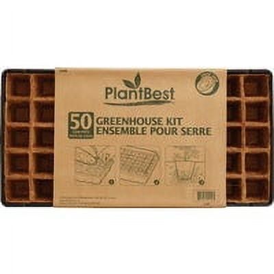 PlantBest 50-Cell Coir Seed Starter Kit 3448