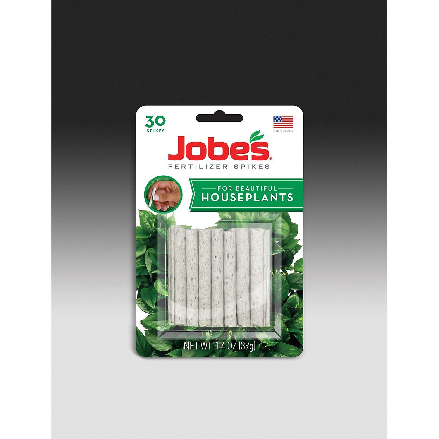 Jobe’s Houseplant Plant Food Container Spikes for Beautiful Houseplants 30-Count 13-4-5