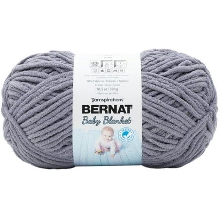 Bernat Baby Blanket Big Ball Yarn-Mountain Mist