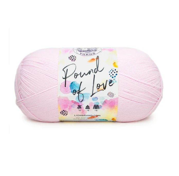 Lion Brand Pound of Love - Pastel Pink
