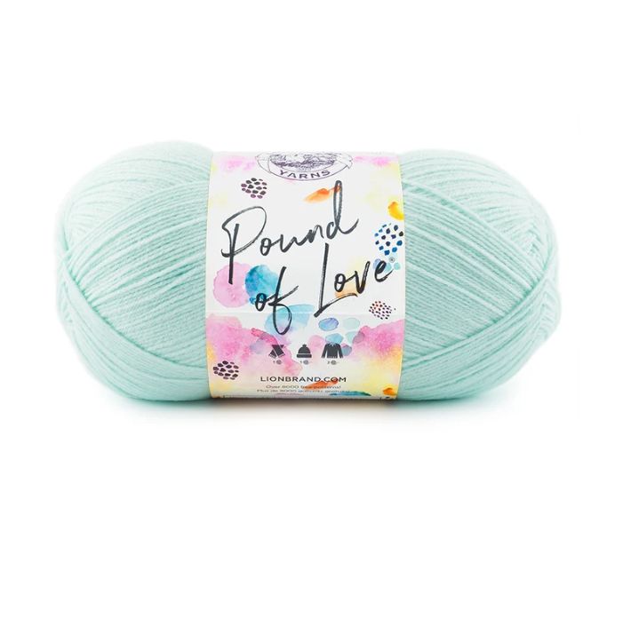 Lion Brand Pound of Love - Pastel Green