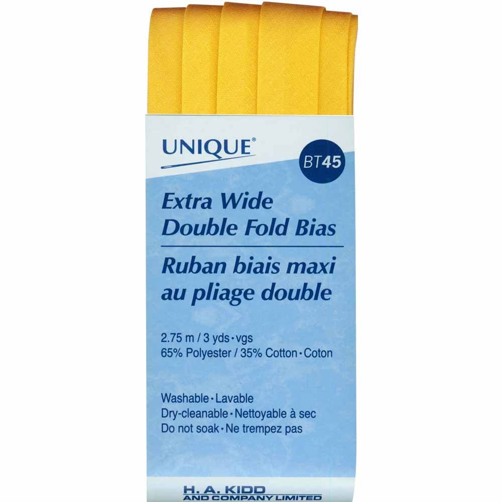 Unique Extra Wide Double Fold Bias - Gold