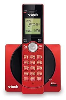 Vtech Cordless with Answering System - 1 Handset Red*