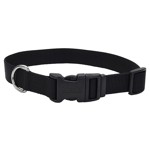 Coastal 14"-20" x 3/4" Nylon Collar - Black