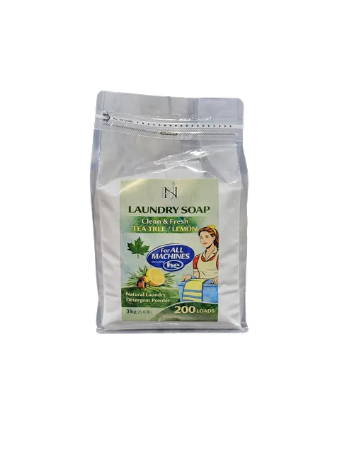 Pure Joy Naturals Laundry Soap 1Kg - Lemon / Tea Tree