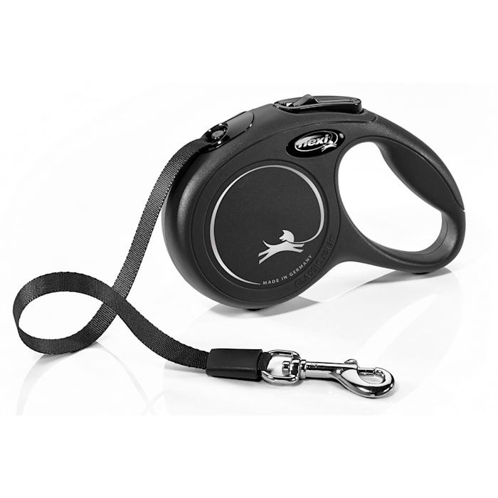 Flexi® Classic Tape for Small Animals Black Color X-Small 3 M