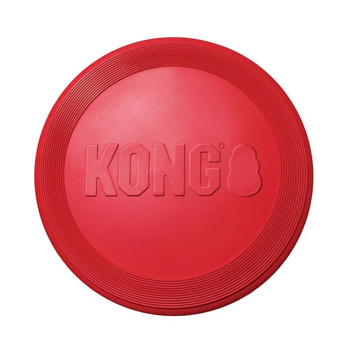 KONG Rubber Flyer Dog Toy Small