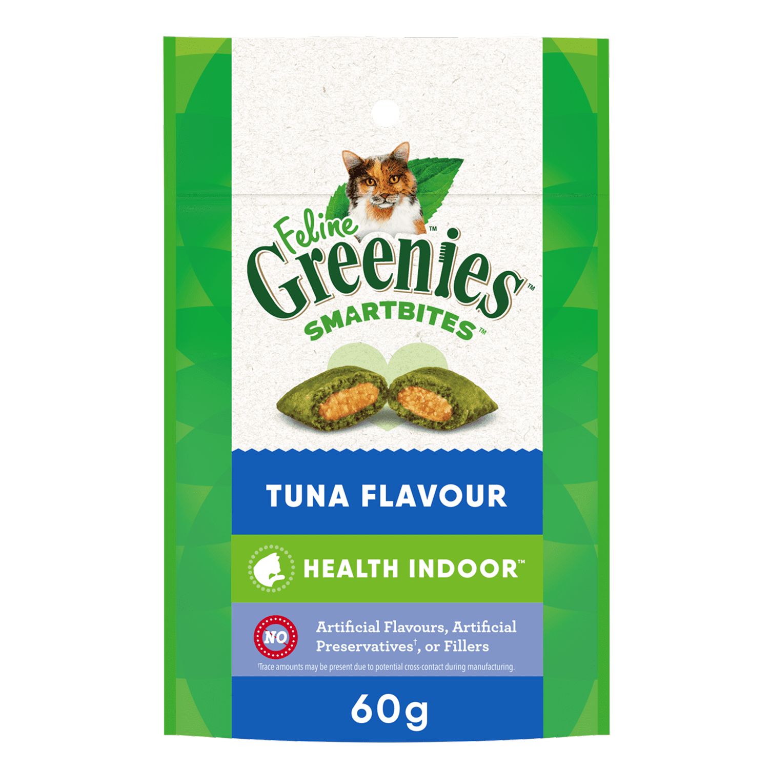 Feline Greenies Smartbites Cat Treats Healthy Indoor Natural Dental Care Tuna Flavour Value Pack