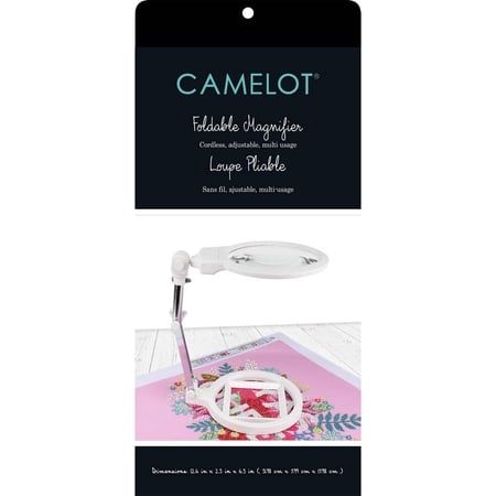 Camelot Dots Foldable Magnifier 12.6 X2.3 X6.3 -Foldable Magnifier