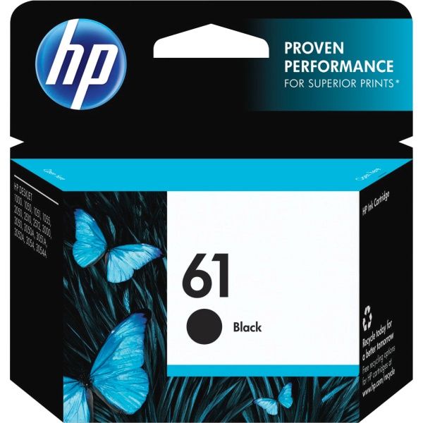 HP 61 Black Original Ink Cartridge ~170 pages CH561WN#140
