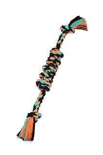 Flossy Chews Color Monkey Fist Bar, Small, 15-Inch - Colors Vary (B0017JBVJC)
