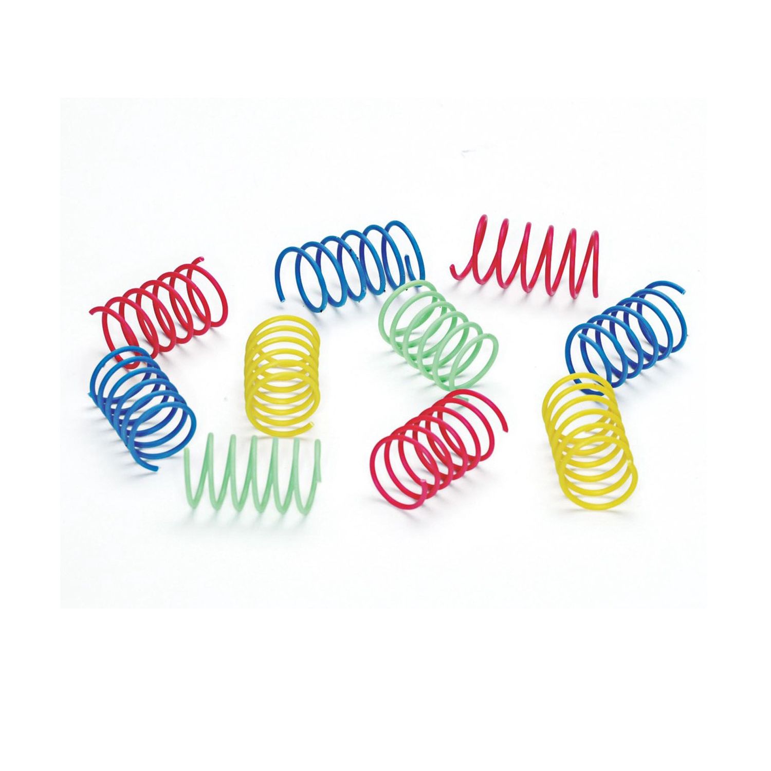 Spot Wide Colorful Springs Cat Toy