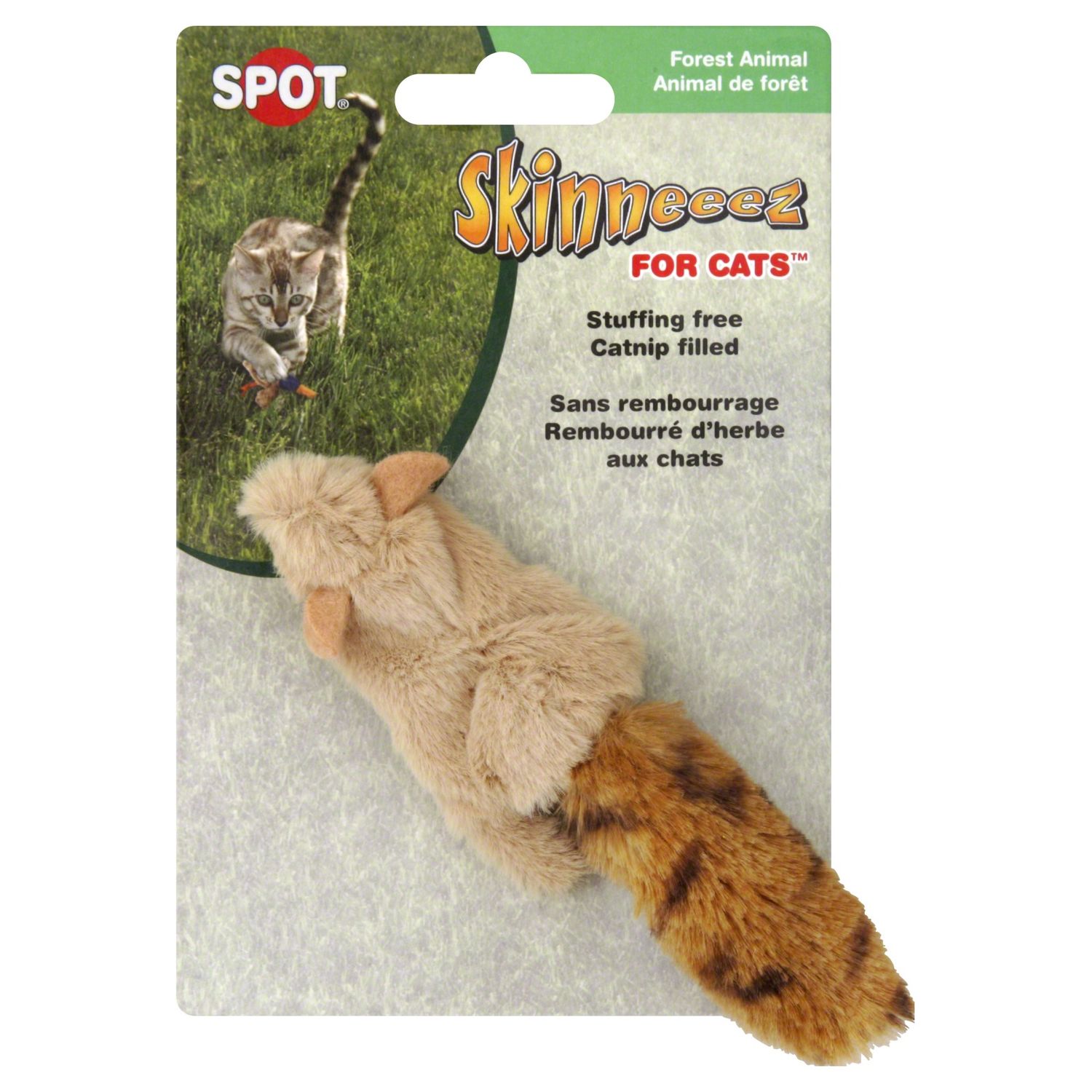 Ethical Pet Skinneeez Stuffing Free Cat Toy with Catnip