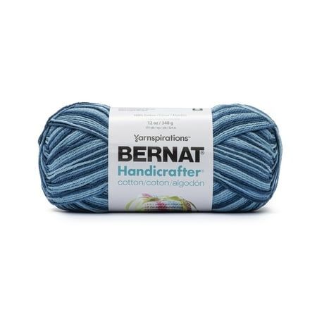 Bernat Handicrafter Cotton - Blue Camo