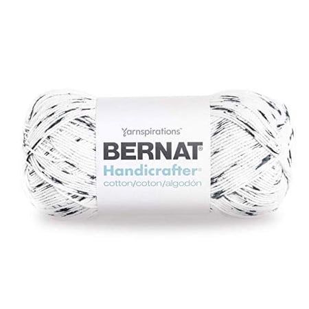 Bernat Handicrafter Cotton Yarn - Ombres-Salt &amp; Pepper Print