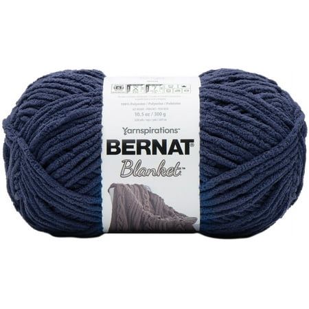Bernat® Blanket™ #6 Super Bulky Polyester Yarn Twilight 10.5oz/300g 220 Yards
