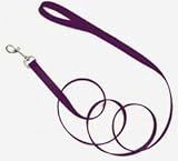 Coastal Pet Nylon Lead - Purple 4 Long x 5/8 Wide