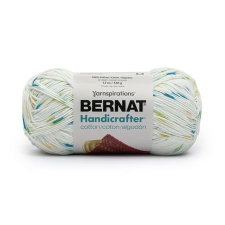 Bernat® Handi Cotton BB™ #4 Worsted (Medium) Cotton Yarn Summer Prints 12oz/340g 608 Yards