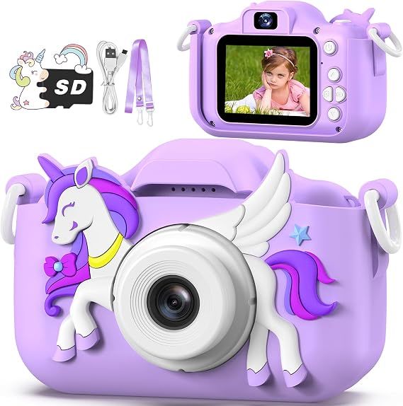 Kid's Camera - Purple Unicorn