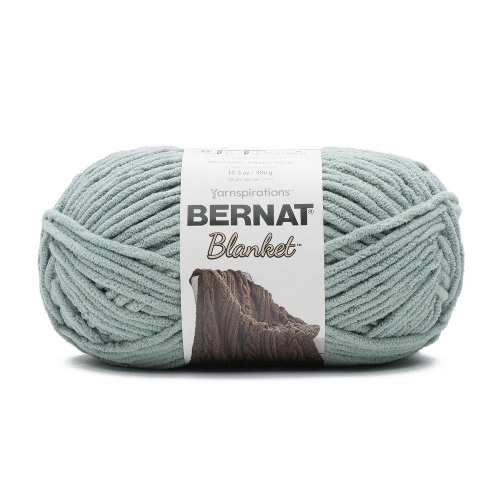 Bernat Blanket Yarn Misty Green
