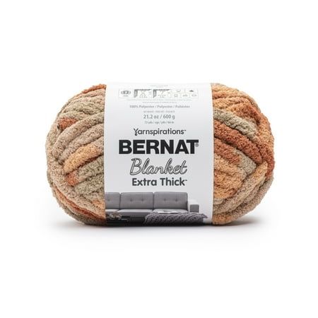 Bernat Blanket Extra Thick - Clay Caramel