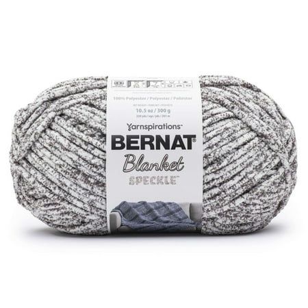 Bernat® Blanket Speckle™ #6 Super Bulky Polyester Yarn Dapple Shadow 10.5oz/300g 220 Yards