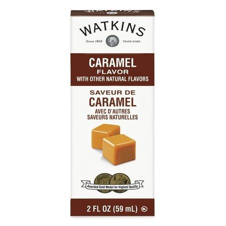 Watkins Imitation Caramel Extract 2 fl oz (Plastic Container Liquids)