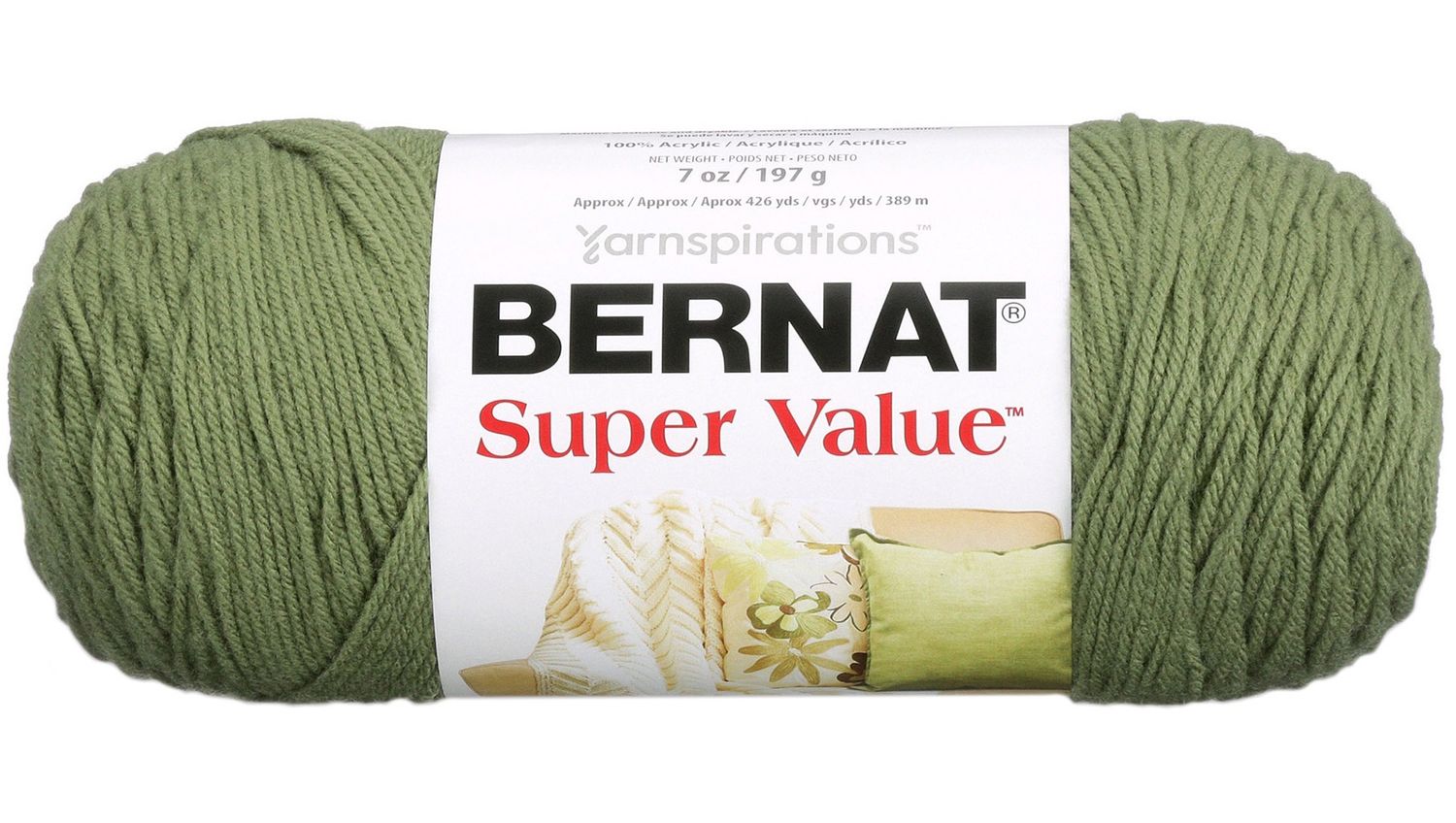 Bernat Super Value - Forest Green