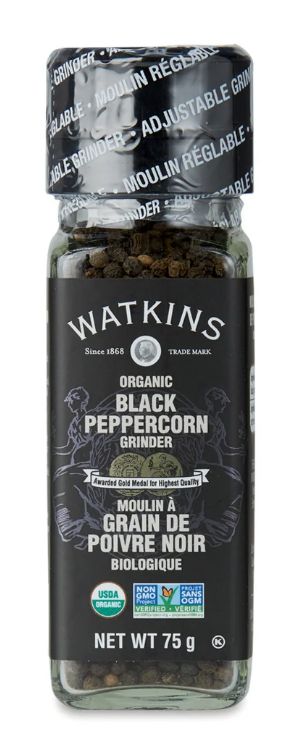 Watkins Black Peppercorn Grinder
