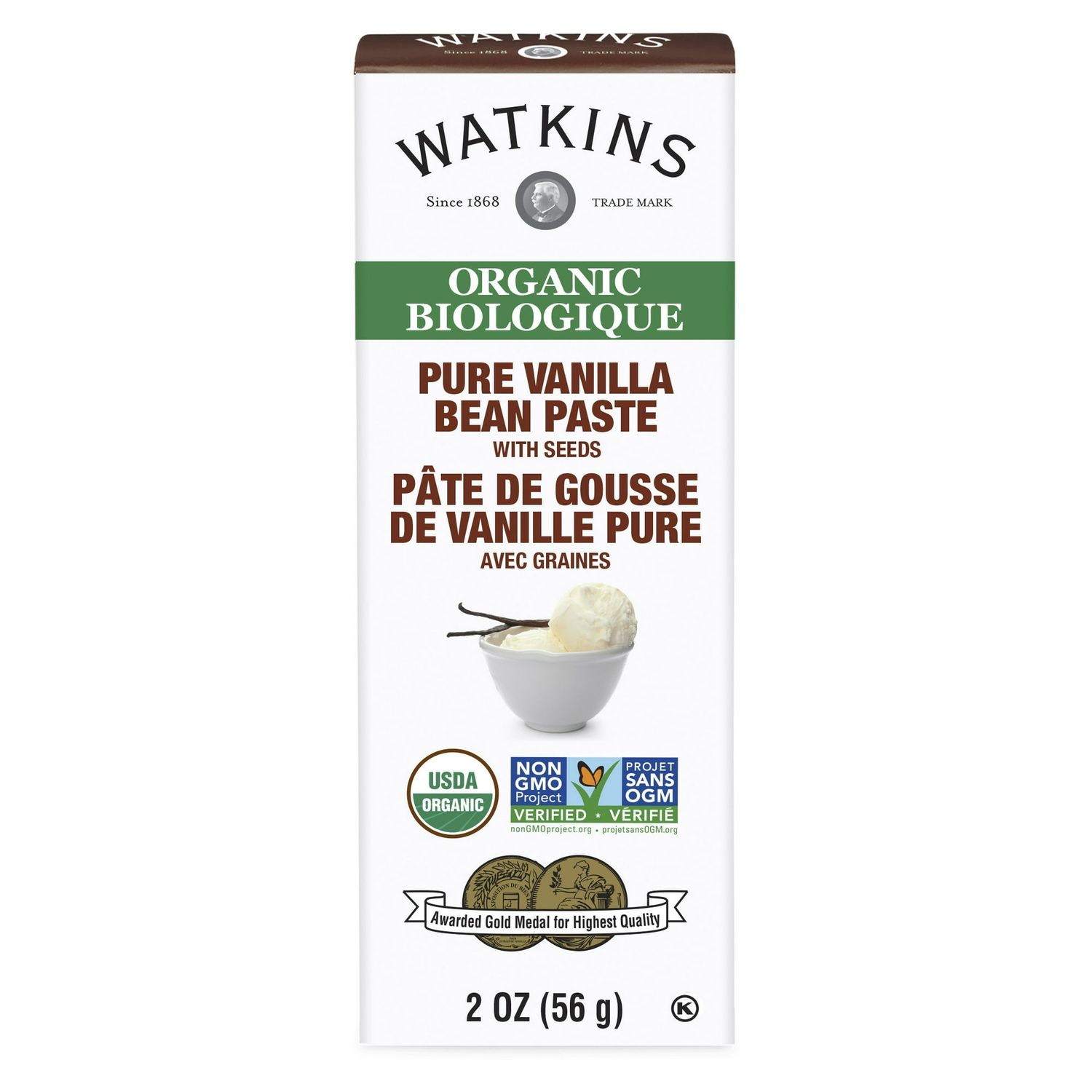 Watkins Pure Vanilla Bean Paste - 2 oz