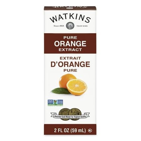 Watkins Pure Orange Extract 2 fl oz (Plastic Container Liquids)