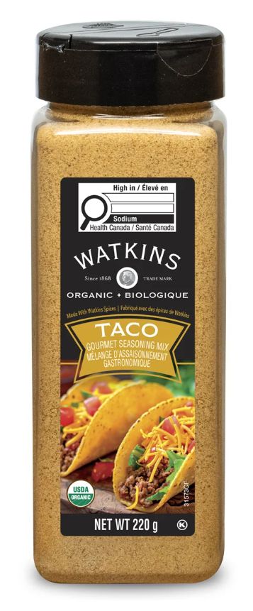 Watkins Taco Seasoning - 220g