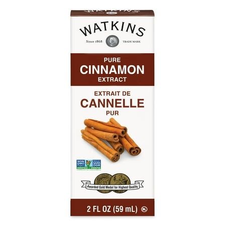 Watkins Pure Cinnamon Extract 2 oz (Plastic Container)