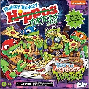 Hungry Hungry Hipppos Tales of The Teenage Mutant Ninja Turtles