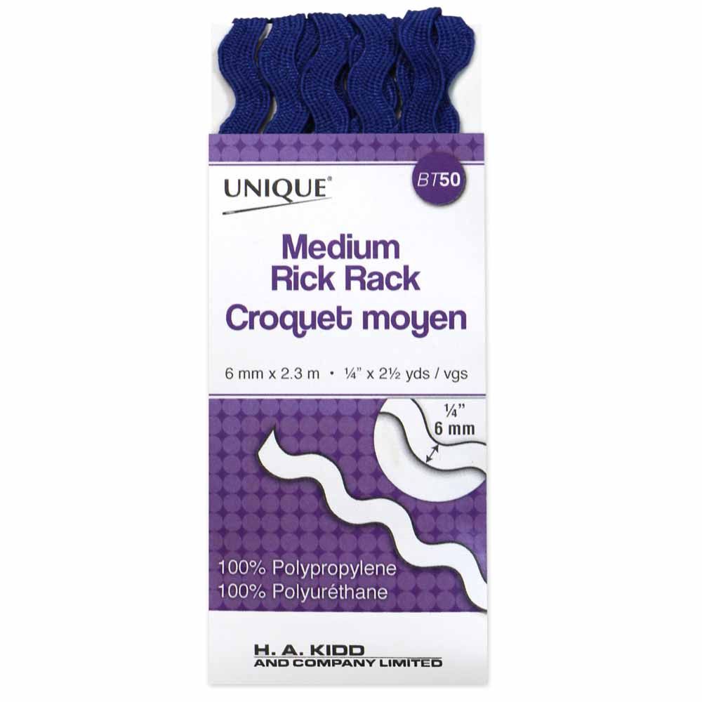 Unique Medium Rick Rack - Royal Blue