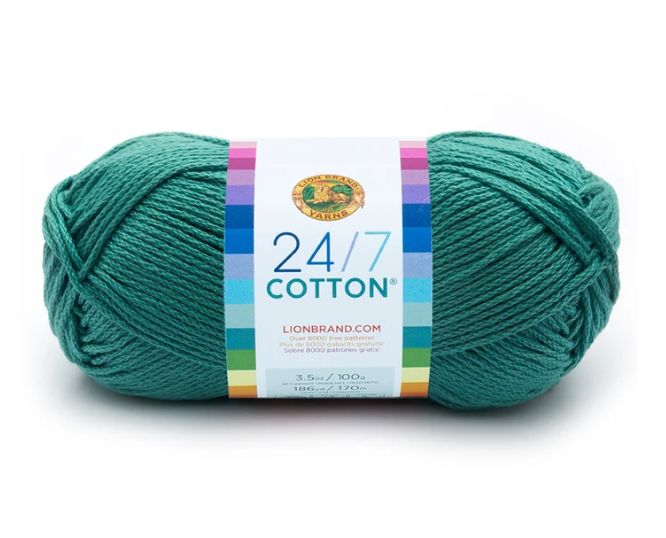 Lion Brand 24/7 Cotton - Jade