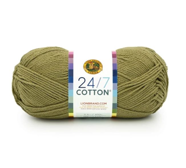 Lion Brand 24/7 Cotton - Bay Leaf