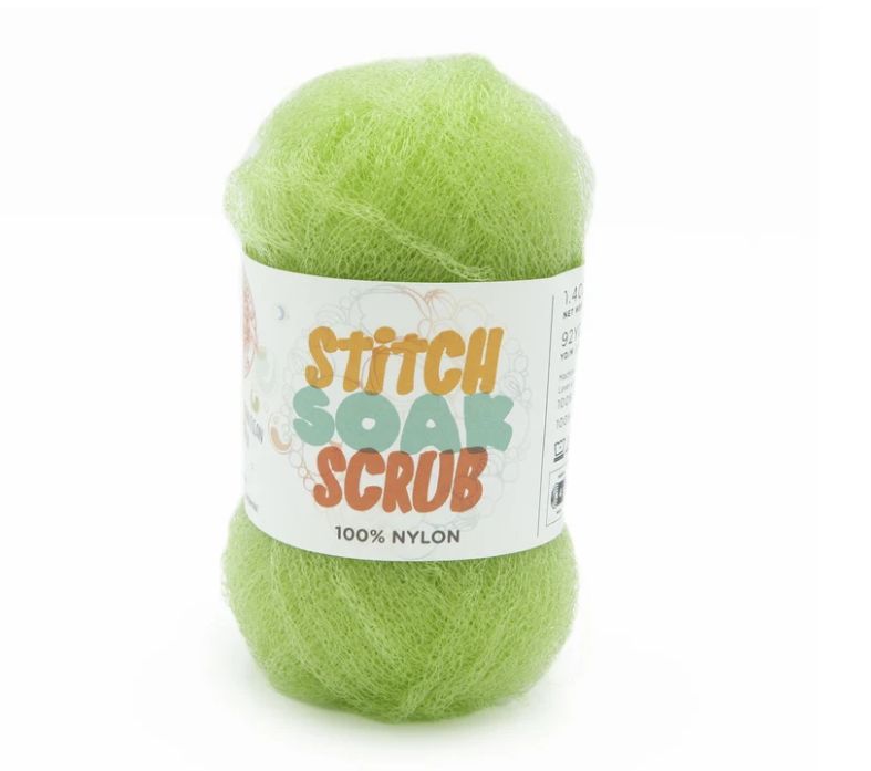 Lion Brand Stitch Soak Scrub - Chartreuse