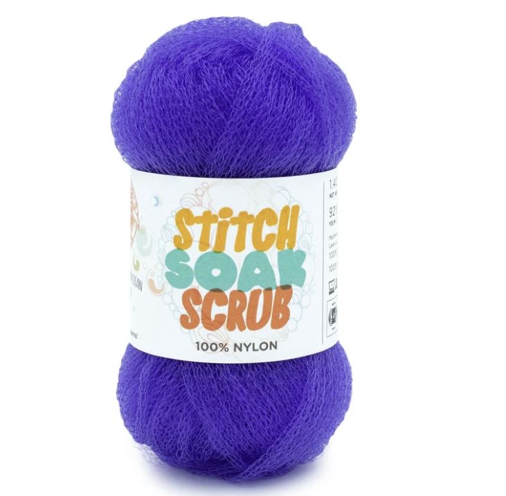 Lion Brand Stitch Soak Scrub - Sapphire