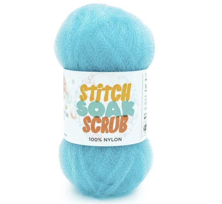 Lion Brand Stitch Soak Scrub - Turquoise